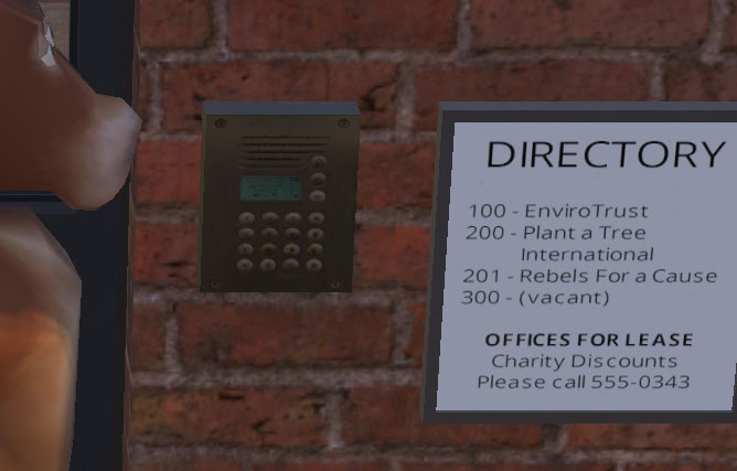 Charity offices in Steer Madness